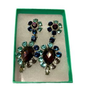 Jeweled Costume Earrings  